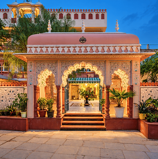Facade-Patio-Interior-Suryaa Villa-Jaipur-4