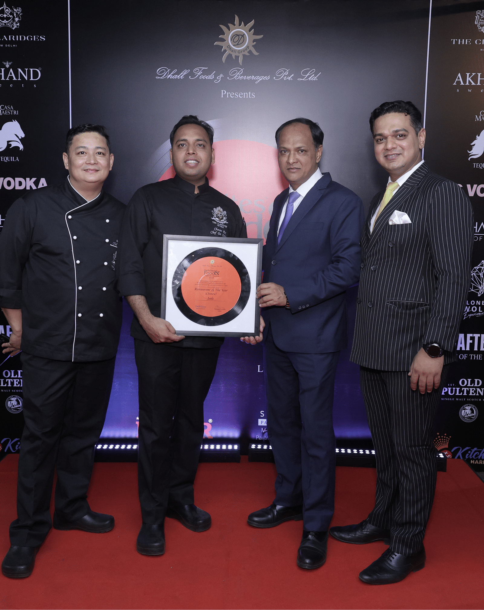 An image of the award received for Restaurant of the Year - Claridges Collection