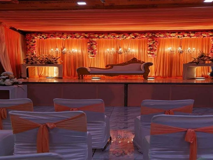alt-text banquet hall at The Sal Woods Forest Resort & Spa