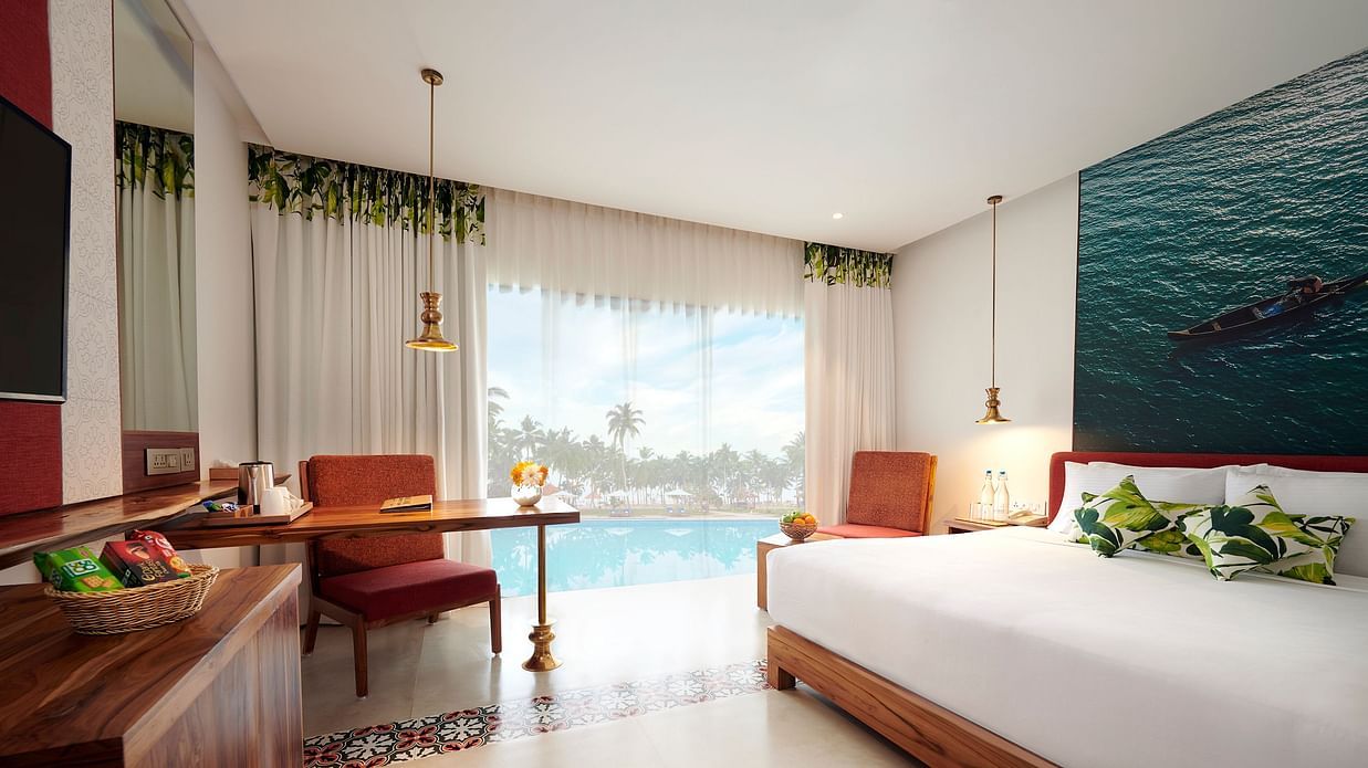 Rooms at Estuary Sarovar Premiere Poovar Island