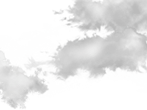 Artistic illustration of soft, white clouds on a neutral background