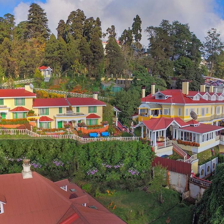 Arieal Shot of the resort - Mayfair Hill Resort, Darjeeling