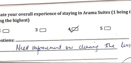 Hotel Arama Suites Bangalore Feedback 4 Hotel Arama Suites Bangalore