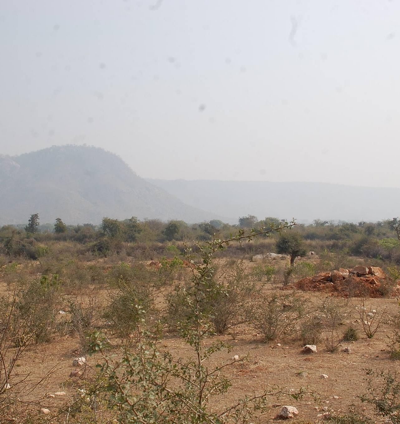 An image of an arid land near Sariska National Park - Utsav Camp Sariska