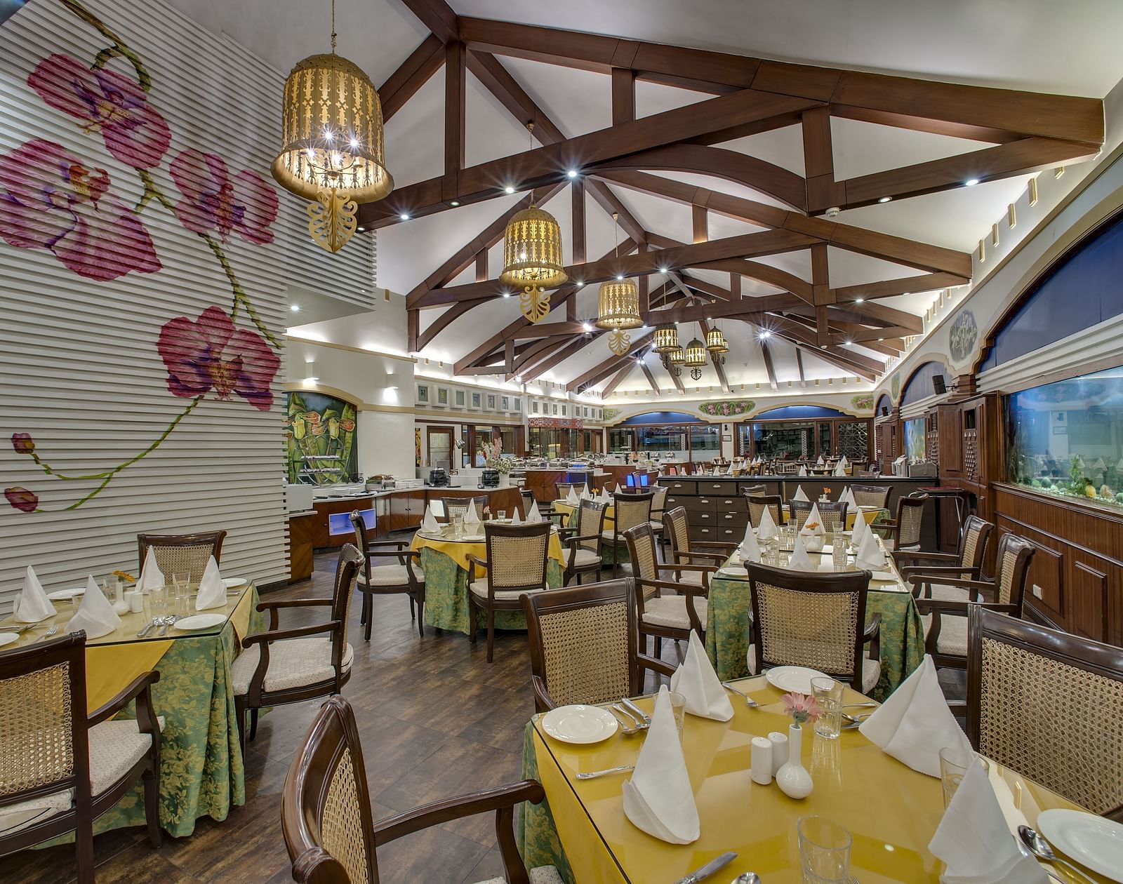 indoor dining seating space - Mayfair Spa Resort & Casino Gangtok
