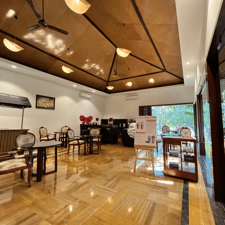 Enchanting space at Bakers Delight at The Ananta Udaipur