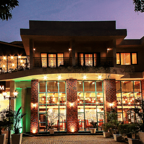 Facade of Rosetum Anjuna