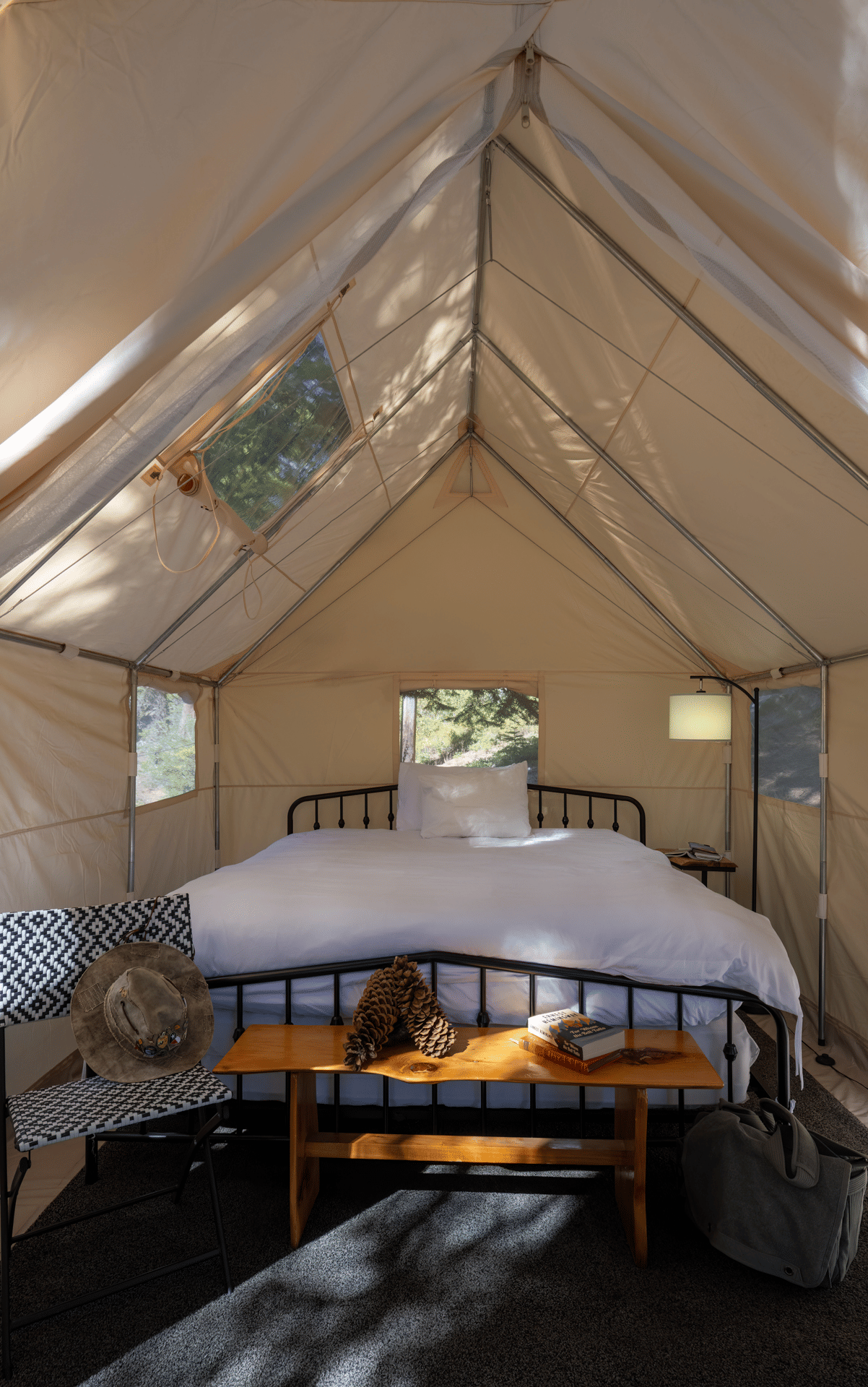SLVH Glamping Tent White