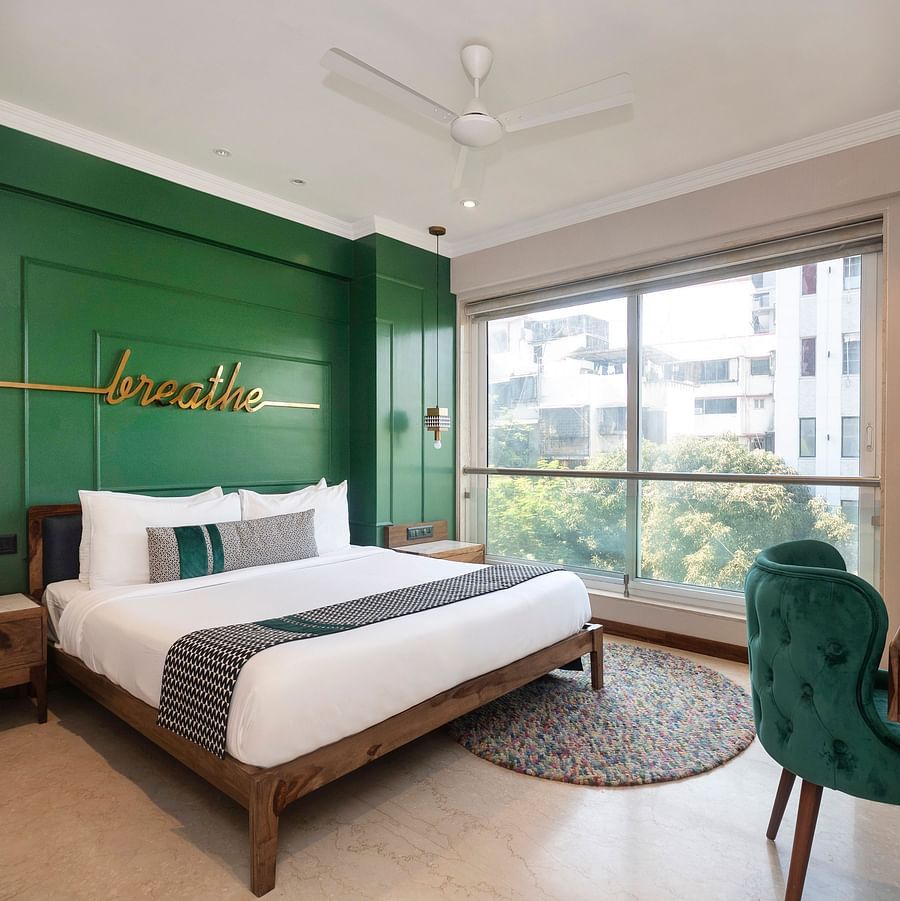 Deluxe Room at Theory9 - Premium Service Apartments, Bandra.
