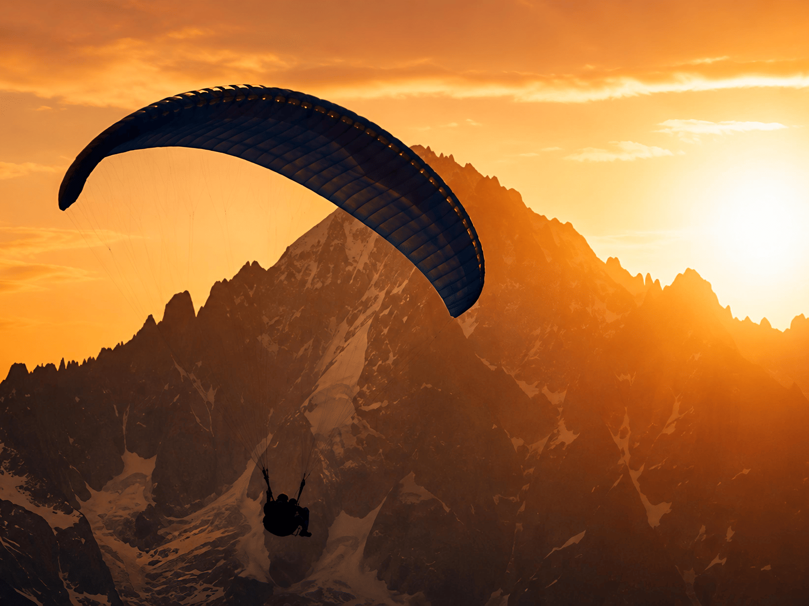 pelling paragliding