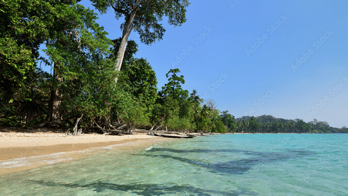 Virjin Lalaji beach at Long Island Andaman
