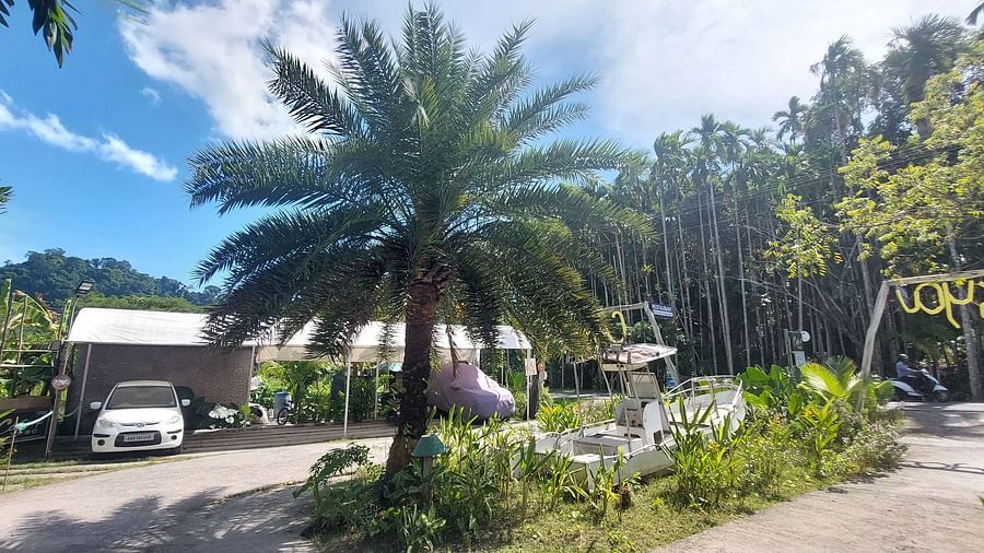 Outside parking | Matsya Island Retreat