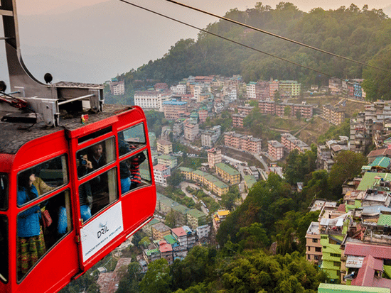 ropeway at gangtok