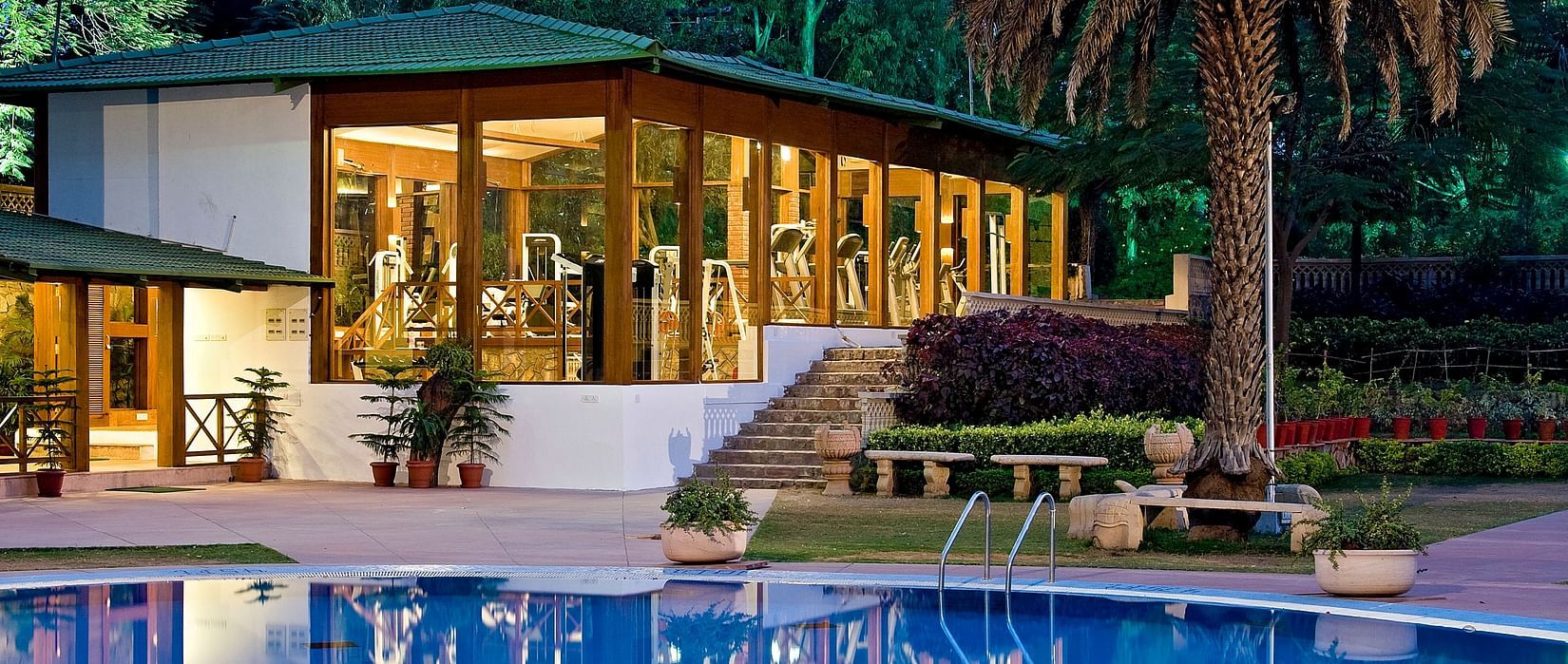 Swimming Pool at Clarks Amer Jaipur - 5 Star Hotel In Jaipur Near Airport