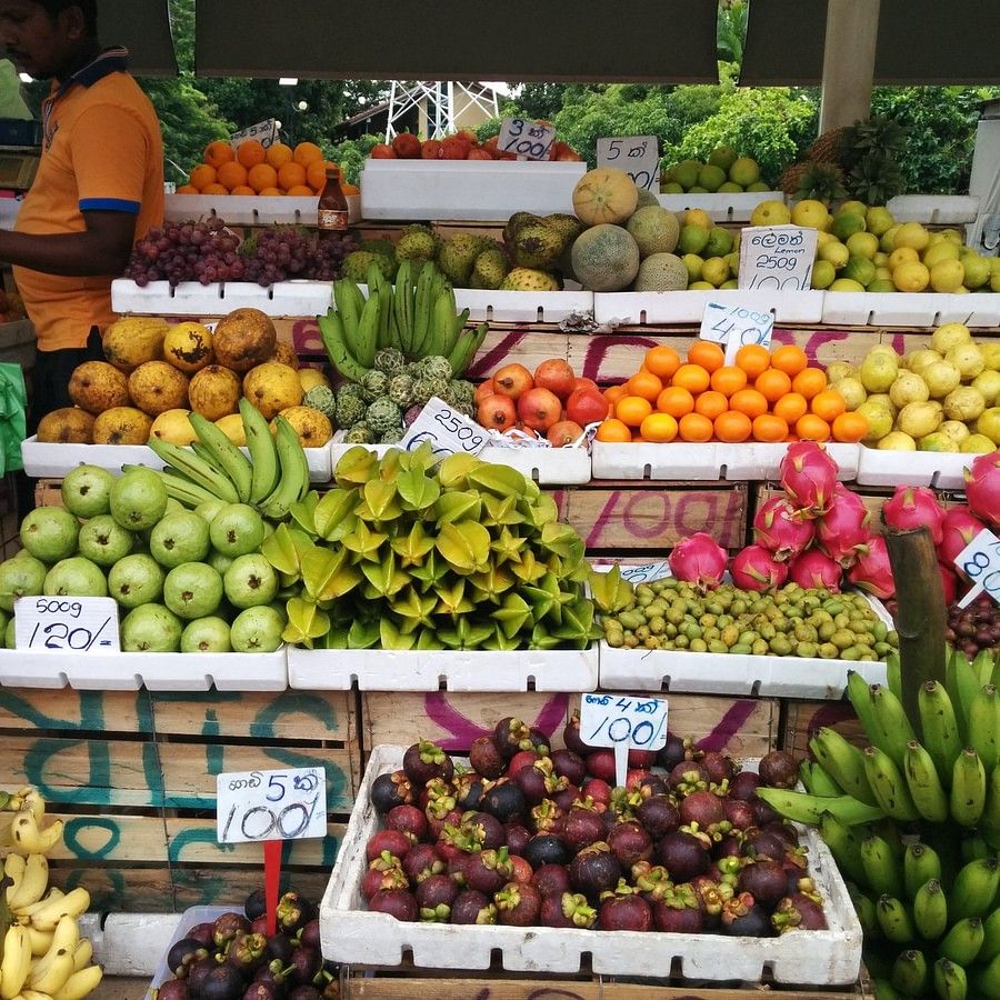 fruits for sale at a stall