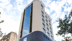 The Empresa Boutique Hotel - the exterior facade of the hotel in Andheri, Mumbai