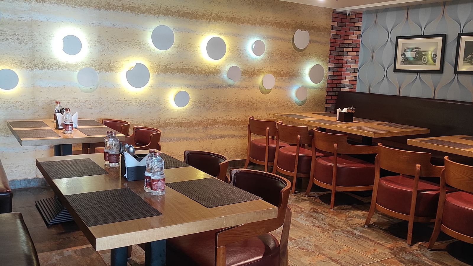 interiors of the dining area at Wonder country club resort