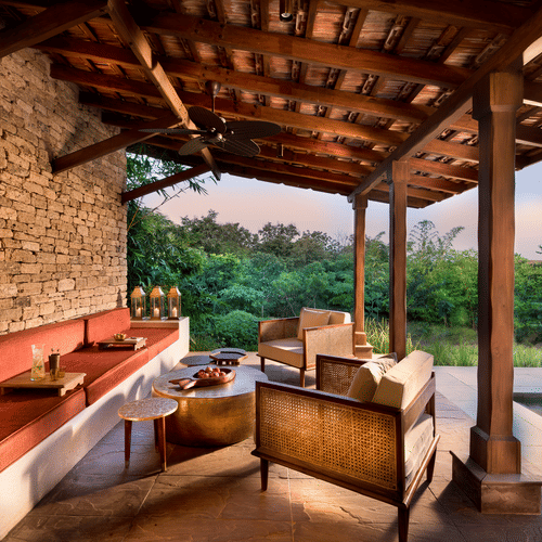 Area for having tea with friends and family