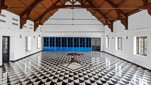 banquet hall at the old court house by abad, fort kochi