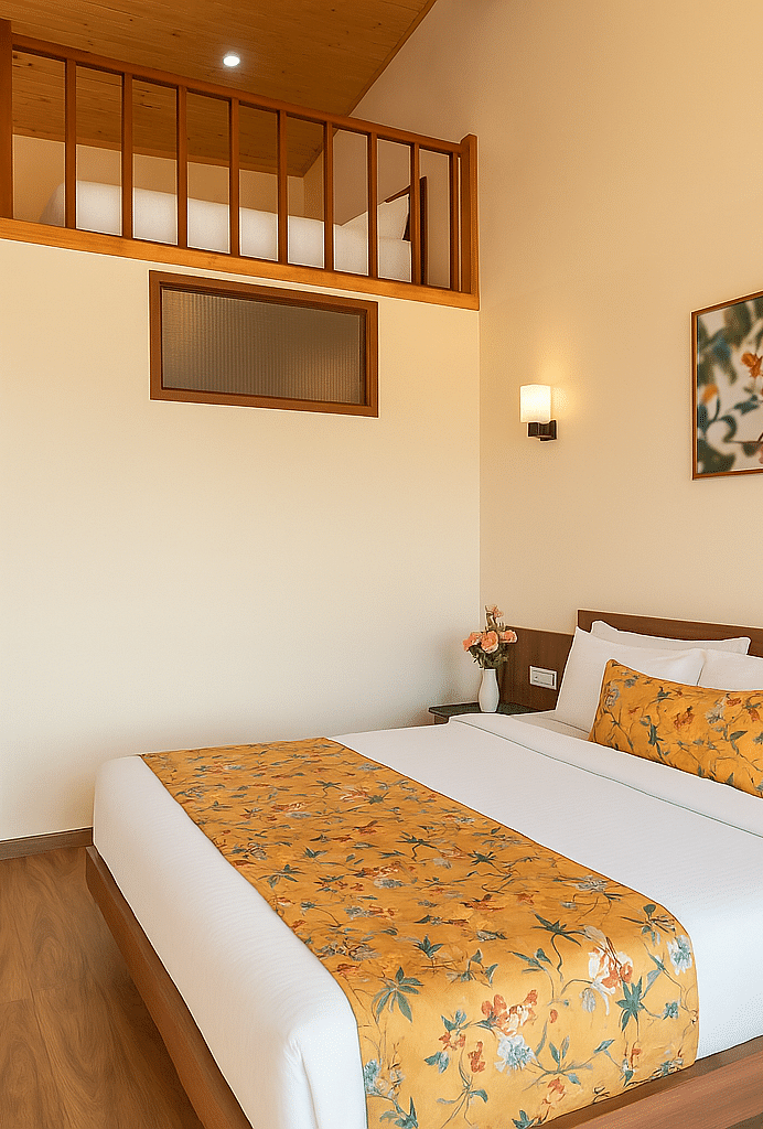Family duplex with kanchenjunga view