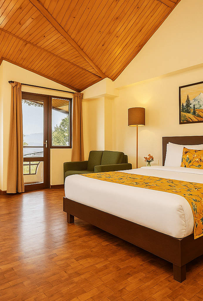 Deluxe room with private balcony