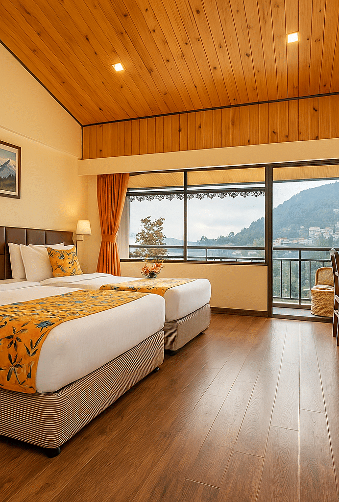 Family Room with Private Balcony