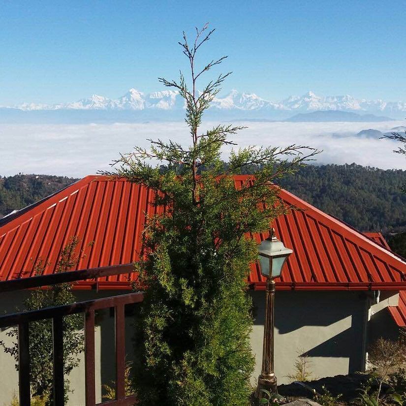 Ojaswi Himalayan Resort, Mukteshwar Nainital Roof View Ojaswi Himalayan Resort Mukteshwar 1