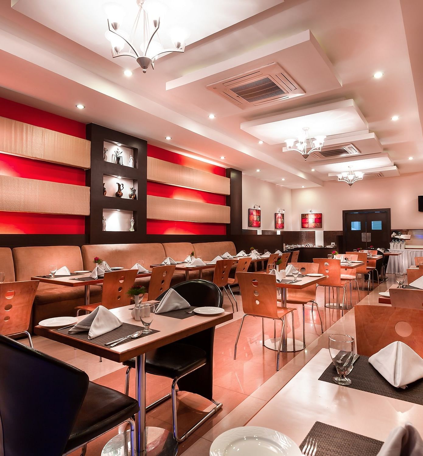 A view of the dining area at Lotus, one of the Tuticorin best restaurants - Regency Tuticorin by GRT Hotels