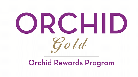 orchid rewards program card