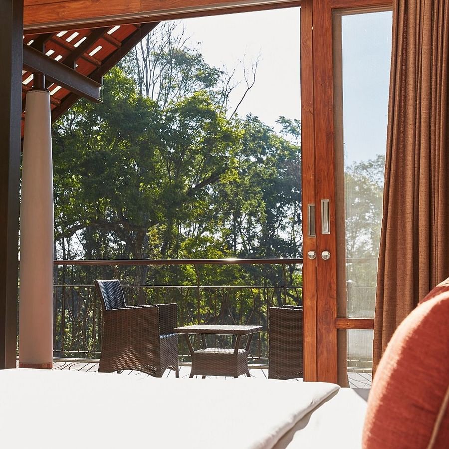 The Birchwood Retreat - view of the premium room balcony