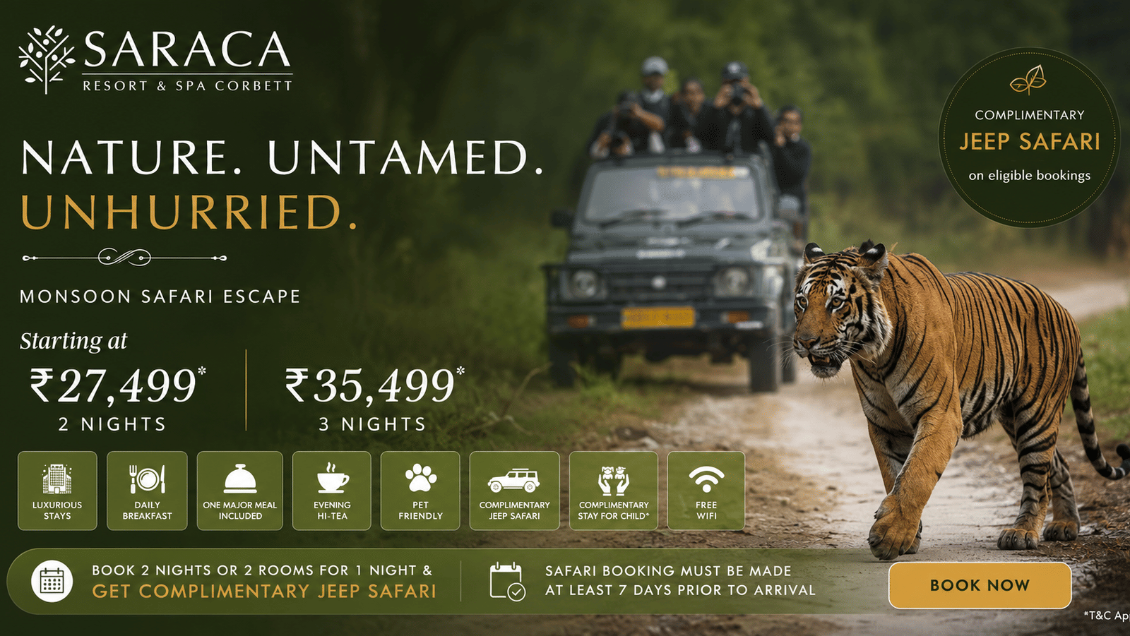 Mansoon Offer Saraca Corbett
