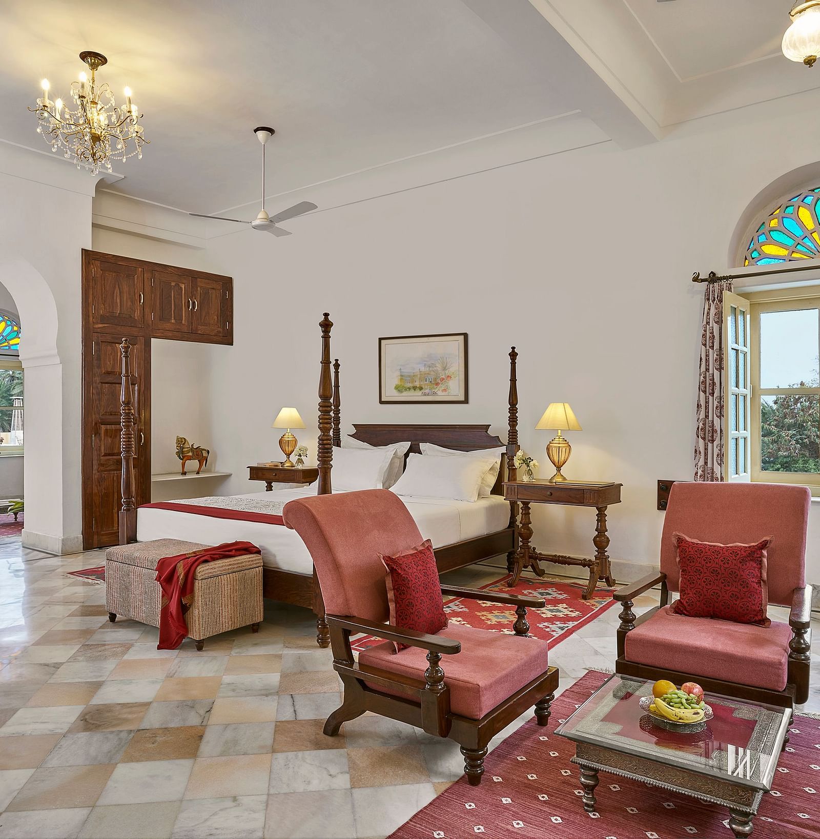 image of  suite room with seating area at Dev Shree, Deogarh