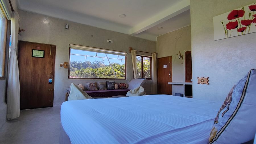Marlin-8-Luxurious Marlin Room, 350 sq. ft., featuring a king-size bed and a private entrance at Matsya Island Retreat.