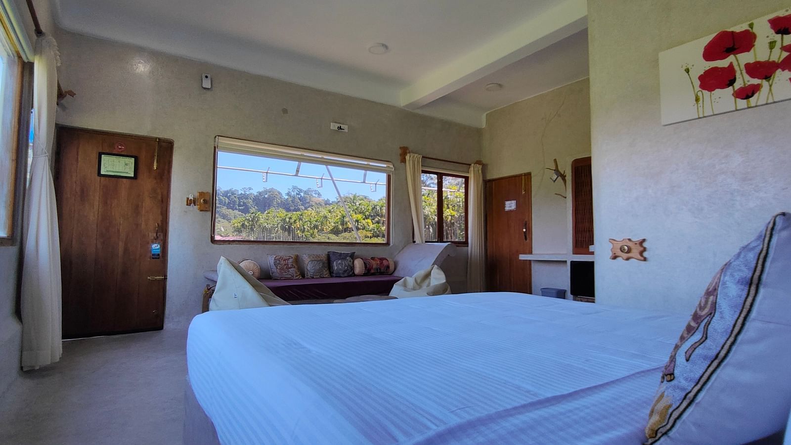 Marlin-8-Luxurious Marlin Room, 350 sq. ft., featuring a king-size bed and a private entrance at Matsya Island Retreat.