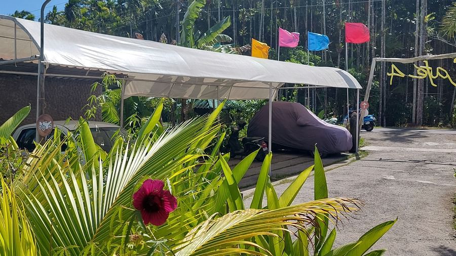 Outside parking | Matsya Island Retreat