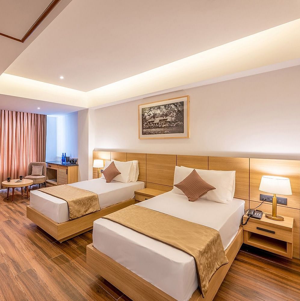 Twin Room at Hotel Vishranti, near Rajpur Road in Dehradun