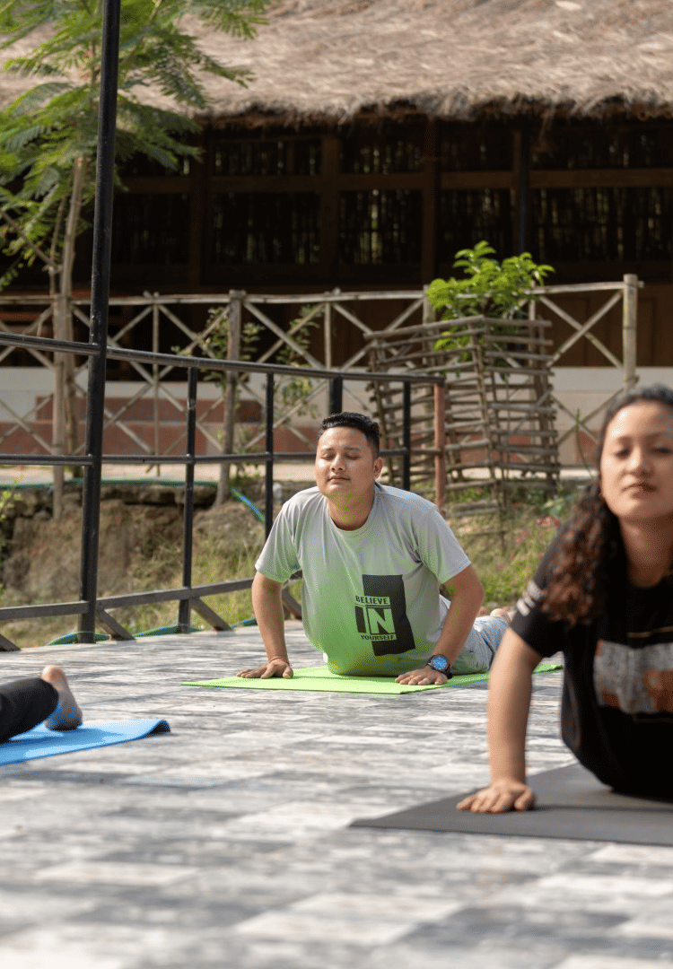 Yoga at Summit Green Lake Tea Resort & Spa, Kaziranga