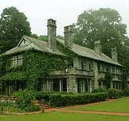 Facade of a building covered in greenery