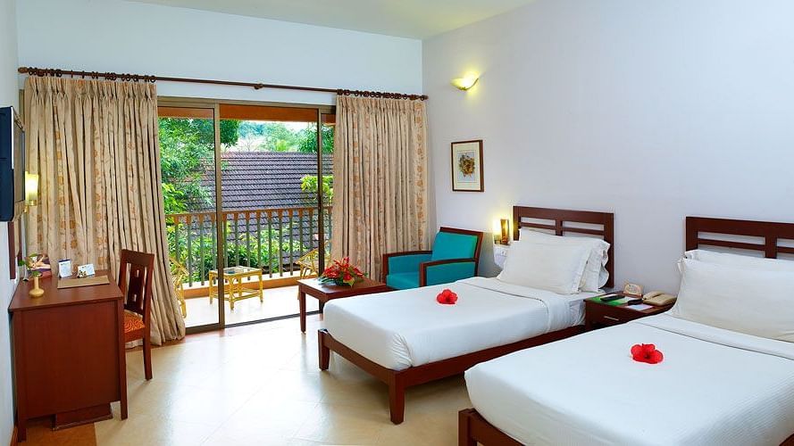 Jungle Lodge Rooms at Green Forest Hotel Rooms in Thekkedy