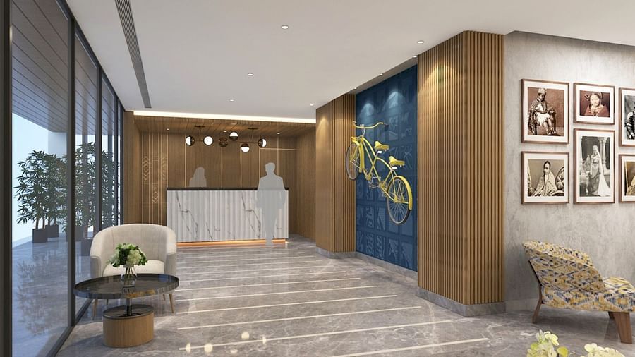 Lobby and reception area - Golden Tulip Bhopal