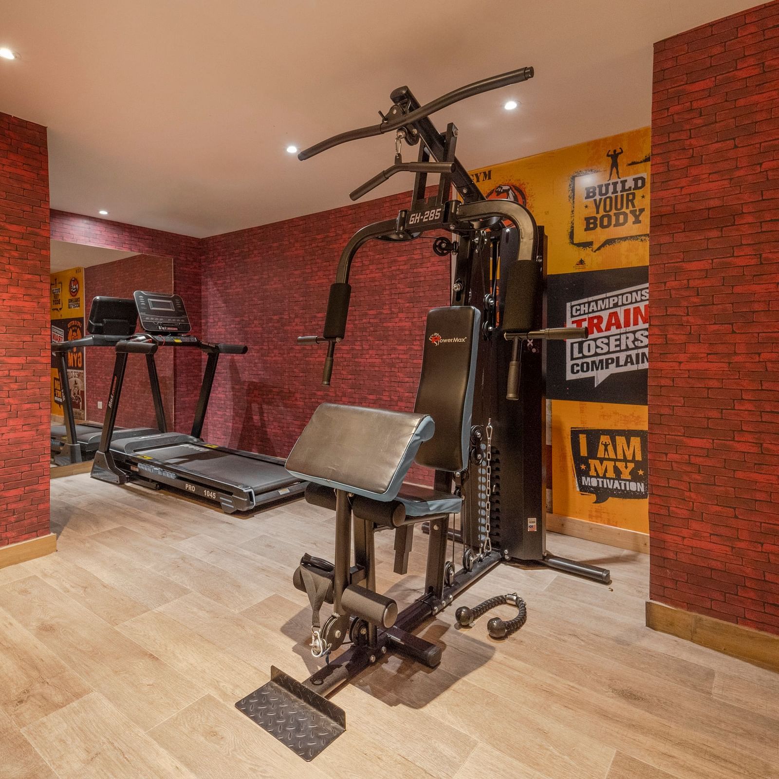 gymnasium at the zion, shimla