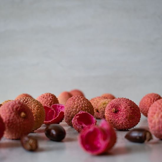 red fruit and seeds