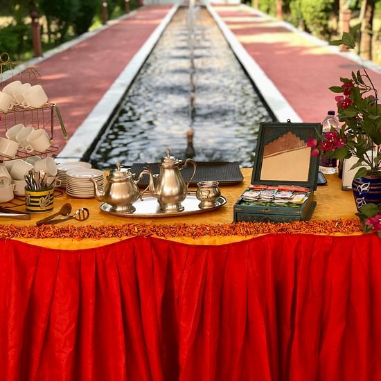 High Tea Set up - Baradari 9