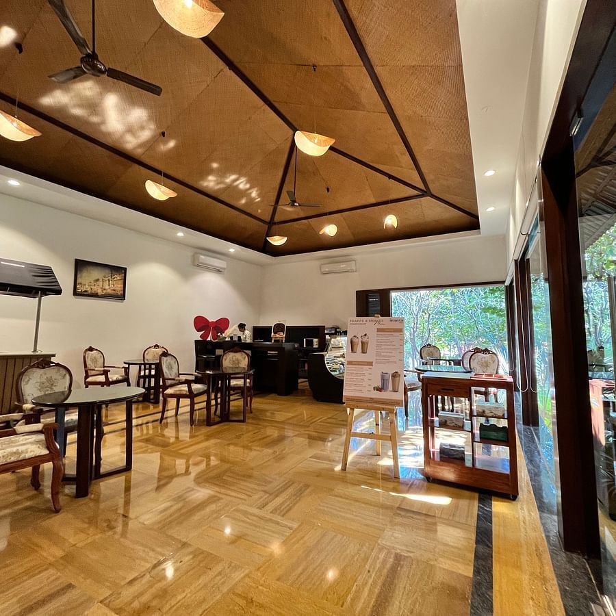 Enchanting space at Bakers Delight at The Ananta Udaipur
