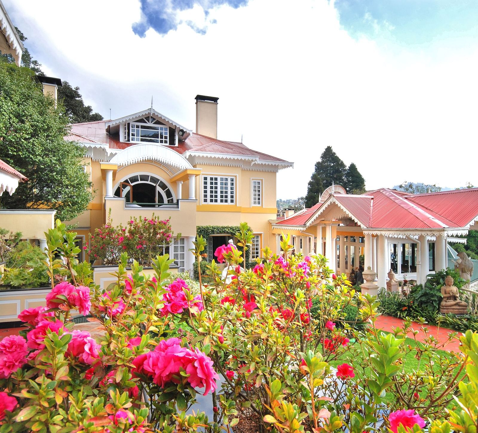 exterior facade of the resort - Mayfair Hill Resort, Darjeeling