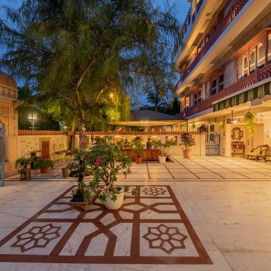 Facade- Heritage Hotel in Jaipur-Suryaa Villa - 1