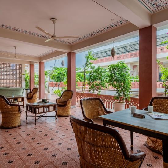 Junior Suite - Sit Out - Room & Suites - Suryaa Villa - Boutique Hotel in Jaipur-Suryaa Villa - 4