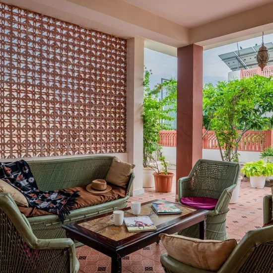 Junior Suite - Sit Out - Room & Suites - Suryaa Villa - Boutique Hotel in Jaipur-Suryaa Villa - 7