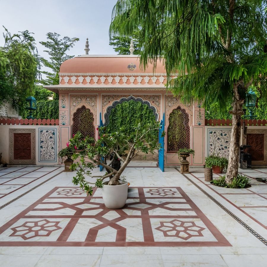 Facade- Heritage Hotel in Jaipur-Suryaa Villa - 7