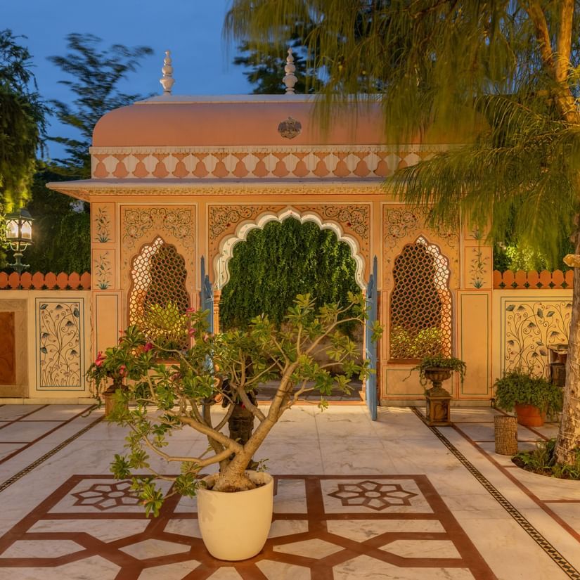 Facade- Heritage Hotel in Jaipur-Suryaa Villa - 5